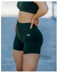 Contour Seamless Šorc - Zelena