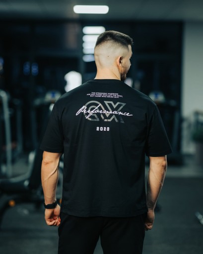 Member Oversize Majica - Crna