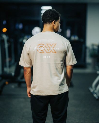 Member Oversize Majica - Krem