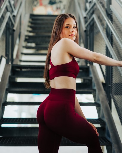 Traffic Seamless Top - Crvena